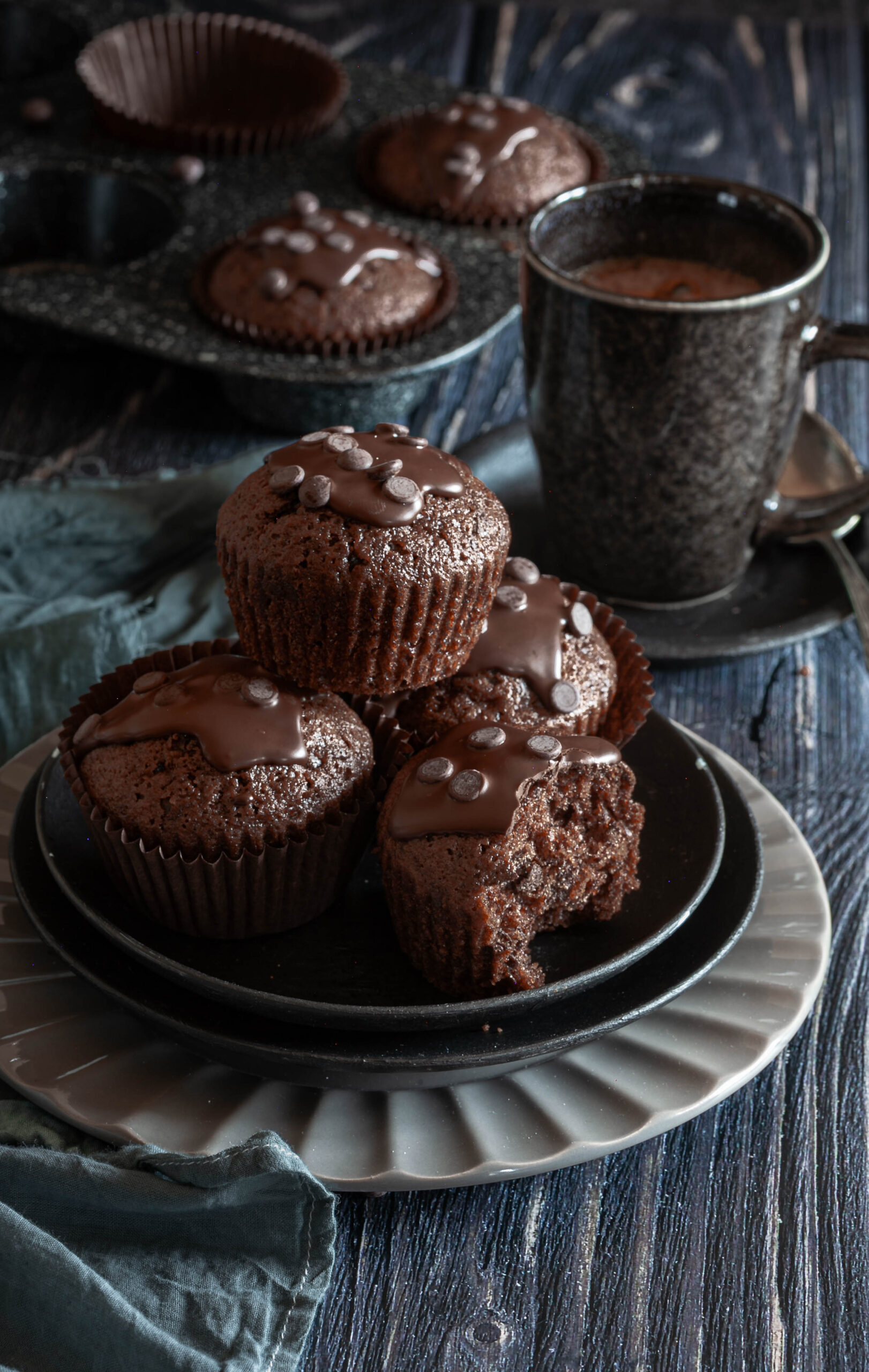 Die besten aller Schokoladenmuffins